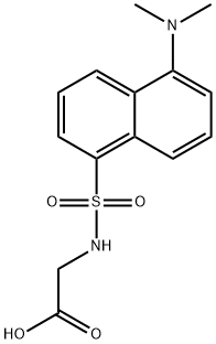 丹磺酰甘氨酸, 1091-85-6, 结构式