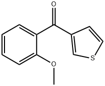 3-(2-METHOXYBENZOYL)THIOPHENE Structure