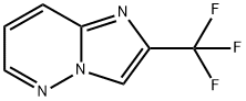 2-(三氟甲基)咪唑并[1,2-B]哒嗪, 109114-00-3, 结构式