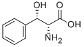 (βS)-β-フェニル-D-セリン 化学構造式