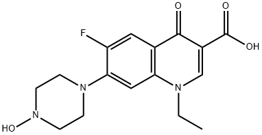 N-Hydroxy Norfloxacin Structure