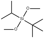 t-buylisopropyldimethoxysilane Struktur