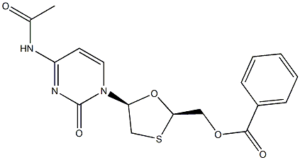 N-Acetyl O-Benzyl LaMivudine Structure