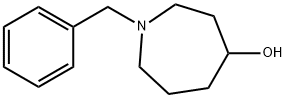 1-苄基-4-羟基高哌啶 结构式