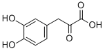 3,4-Dihydroxyphenylpyruvic acid Structure