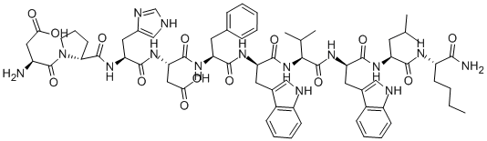 (D-PRO2,D-TRP6·8,NLE10)-NEUROKININ B,109212-72-8,结构式