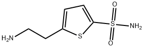 5-(2-AMINOETHYL)THIOPHENE-2-SULFONAMIDE Struktur