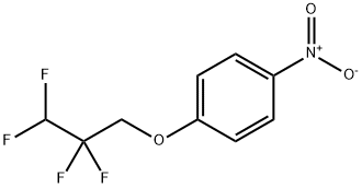 4-(2,2,3,3-Tetrafluoropropoxy)-1-nitrobenzene Struktur