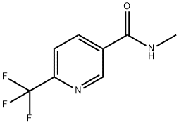 N-methyl-6-(trifluoromethyl)nicotinamide Structure