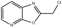 2-(chloroMethyl)-oxazolo[5,4-b]pyridine Structure