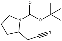 1-Boc-2-(cyanoMethyl)pyrrolidine Structure