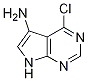 4-chloro-7H-pyrrolo[2,3-d]pyrimidin-5-amine Structure