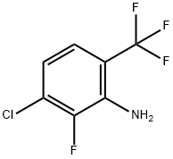3-Chloro-2-fluoro-6-(trifluoromethyl)aniline Structure