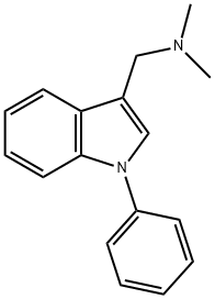 인돌,3-((다이메틸아미노)메틸)-1-페닐-