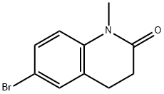 6-溴-1-甲基-1,2,3,4-四氢喹啉-2-酮,1092523-03-9,结构式