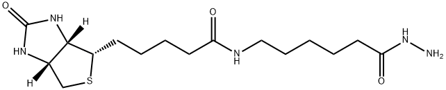 BIOTIN-AC5-HYDRAZIDE, 109276-34-8, 结构式