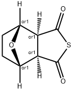 ENDOTHALL THIOANHYDRIDE 化学構造式