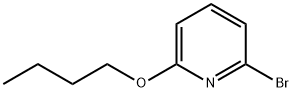 2-ブロモ-6-ブトキシピリジン 化学構造式