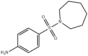 苯烯胺,4-(1-氮杂卓基磺酰基)-, 109286-01-3, 结构式
