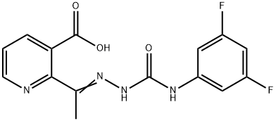 氟吡草腙,109293-97-2,结构式