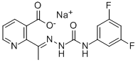 ジフルフェンゾピルナトリウム塩 化学構造式