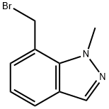 7-Bromomethyl-1-methylindazole Structure