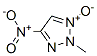 2H-1,2,3-Triazole,2-methyl-4-nitro-,1-oxide(9CI) 结构式