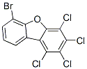 MONOBROMO-TETRACHLORODIBENZOFURAN 结构式