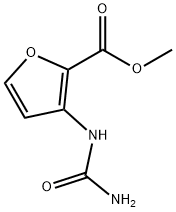 Methyl 3-ureidofuran-2-carboxylate Structure