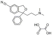 DESFLUORO CITALOPRAM OXALATE, 1093072-86-6, 结构式