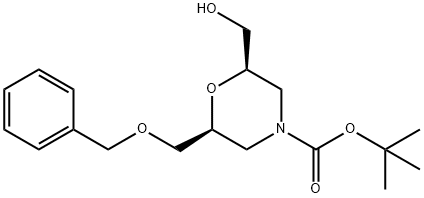1093085-90-5 (2S,6R)-tert-butyl 2-(benzyloxyMethyl)-6-(hydroxyMethyl)Morpholine-4-carboxylate