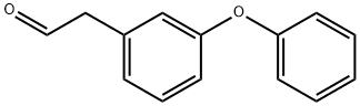 (4-フェノキシフェニル)アセトアルデヒド 化学構造式