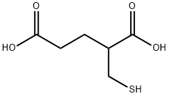 Pentanedioic acid, 2-(MercaptoMethyl)- Structure