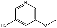 5-メトキシピリジン-3-オール 化学構造式