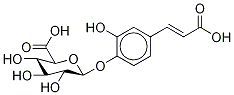 咖啡酸7-O-B-D-葡萄糖醛酸苷, 1093679-73-2, 结构式