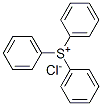 TRIPHENYLSULFONIUM CHLORIDE Structure