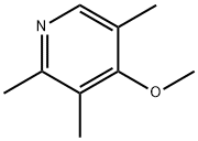 4-methoxy-2,3,5-trimethylpyridine Structure