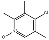 4-氯-2,3,5-三甲基吡啶-1-氧化物, 109371-20-2, 结构式