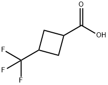 3-(三氟甲基)环丁烷-1-羧酸, 1093750-93-6, 结构式