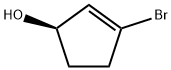 3-BROMO-CYCLOPENT-2-ENOL 化学構造式