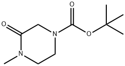 Tert-butyl 4-methyl-3-oxopiperazine-1-carboxylate ,98% Structure