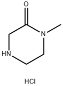 1-甲基哌嗪-2-酮盐酸盐,109384-27-2,结构式