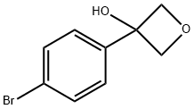 3-(4-BroMophenyl)oxetan-3-ol Structure