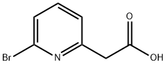 2-(6-bromopyridin-2-yl)acetic acid Struktur