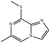 6-Methyl-8-methylsulfanyl-imidazo[1,2-a]pyrazine Structure