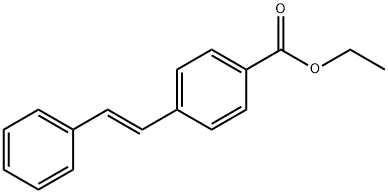 スチルベン-4-カルボン酸エチル 化学構造式
