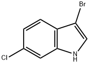 3-溴-6-氯-1H-吲哚 结构式