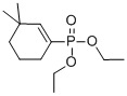 DIETHYL 3,3-DIMETHYLCYCLOHEX-1-ENYLPHOSPHONATE Struktur