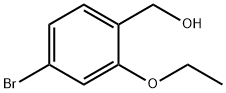 4-BroMo-2-ethoxybenzyl alcohol 结构式