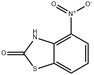 2(3H)-Benzothiazolone,4-nitro-(9CI) Struktur